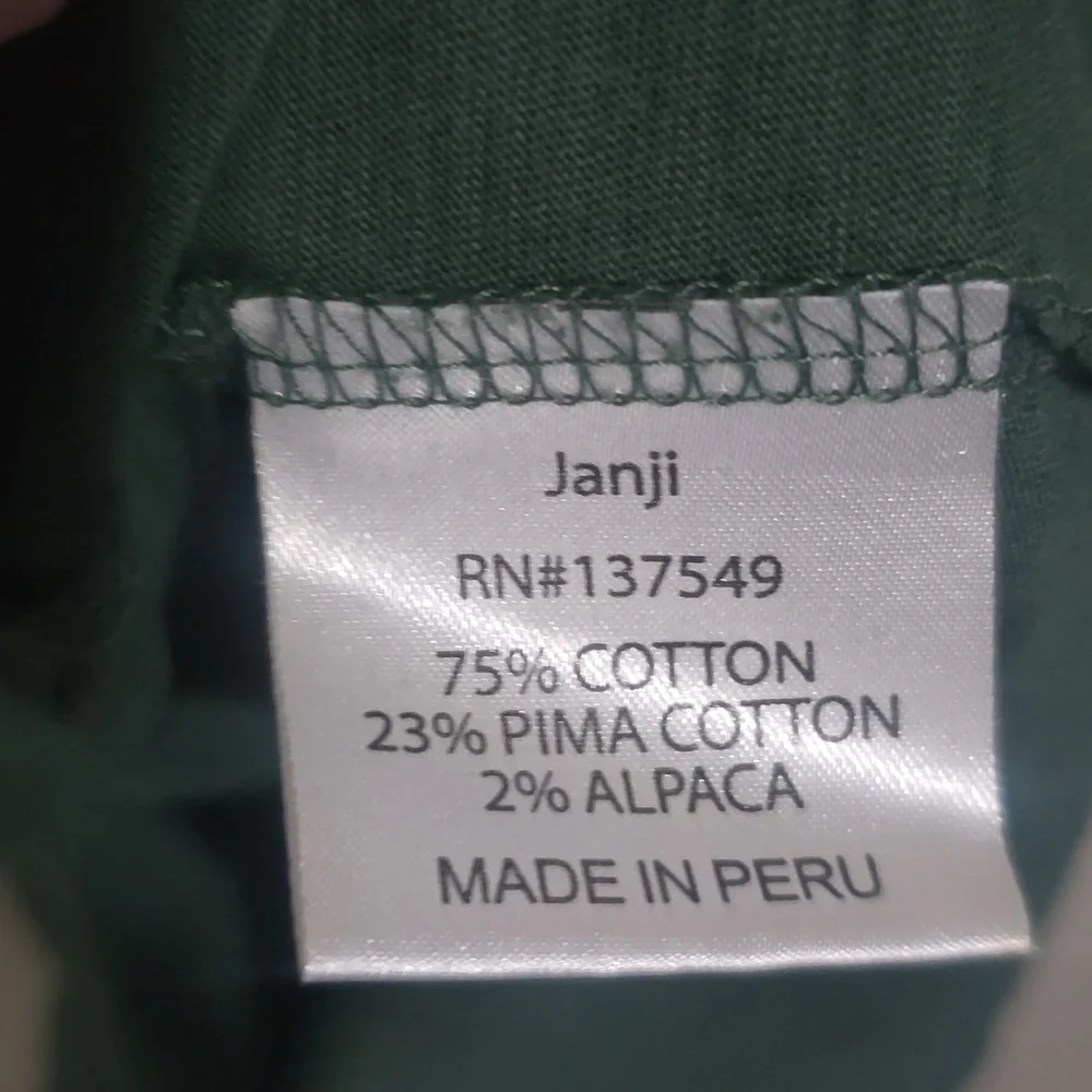 Janji Set Of 2 Cotton/Pima Cotton/Alpaca Blend Tops - Picture 5 of 13